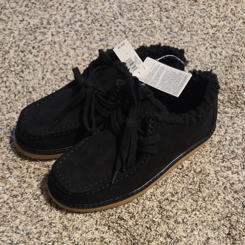 GAP Black Kids Moccasins